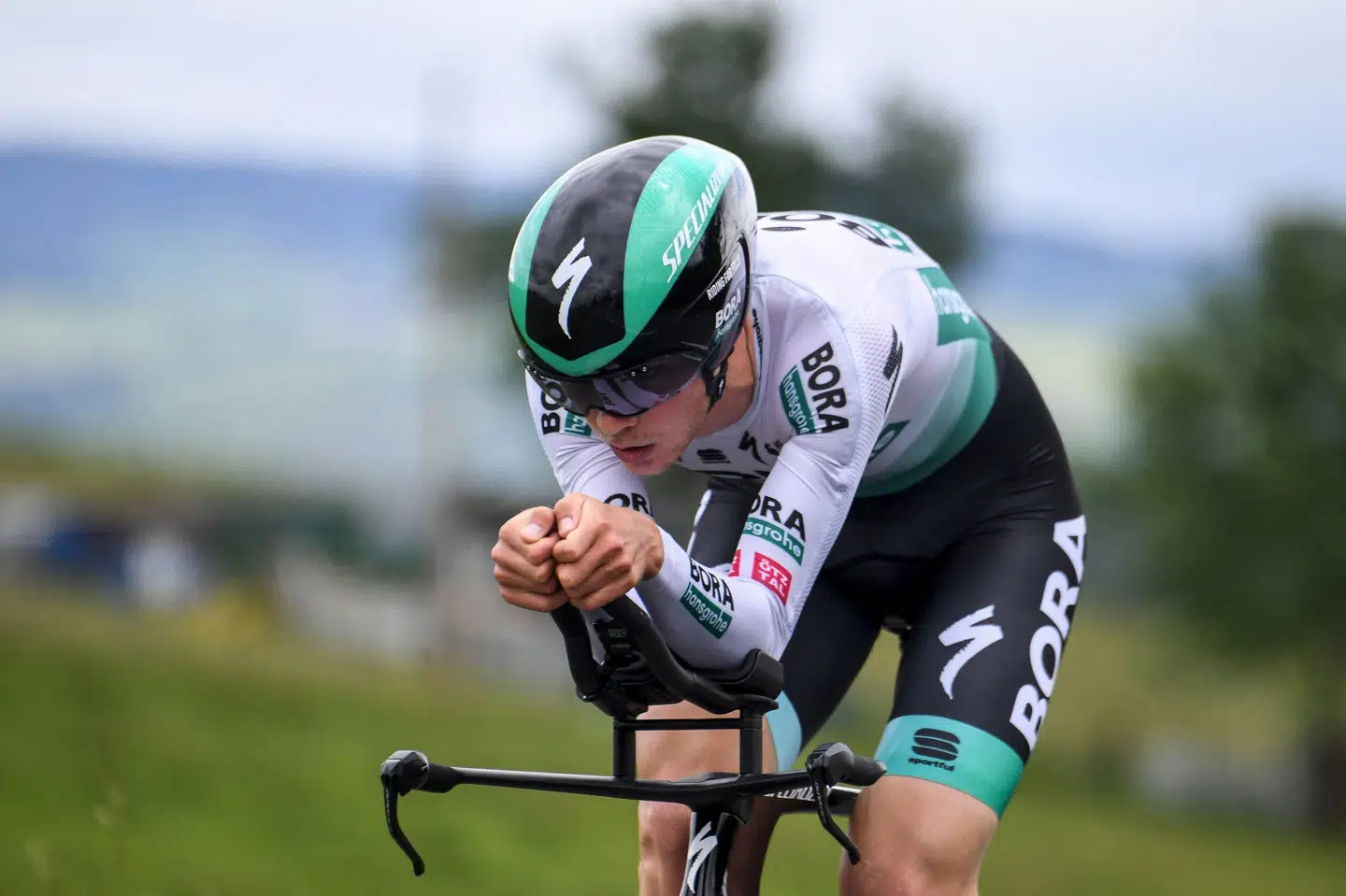 Frederik Wandahl kom til holdet, da det gik under navnet Bora-hansgrohe i 2021. (Arkivfoto).