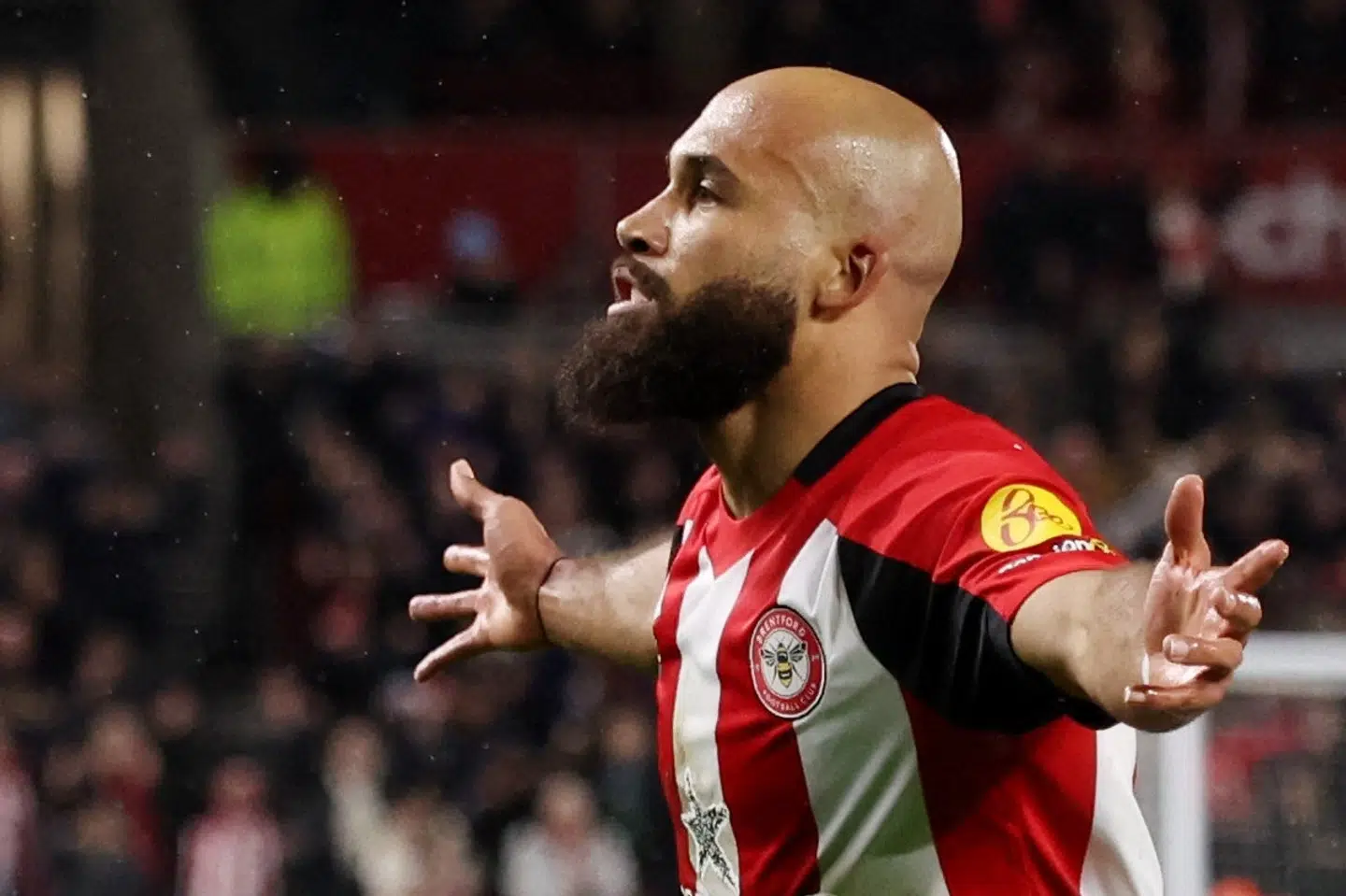 Angriberen Bryan Mbeumo skifter til Manchester United. (Arkivfoto).