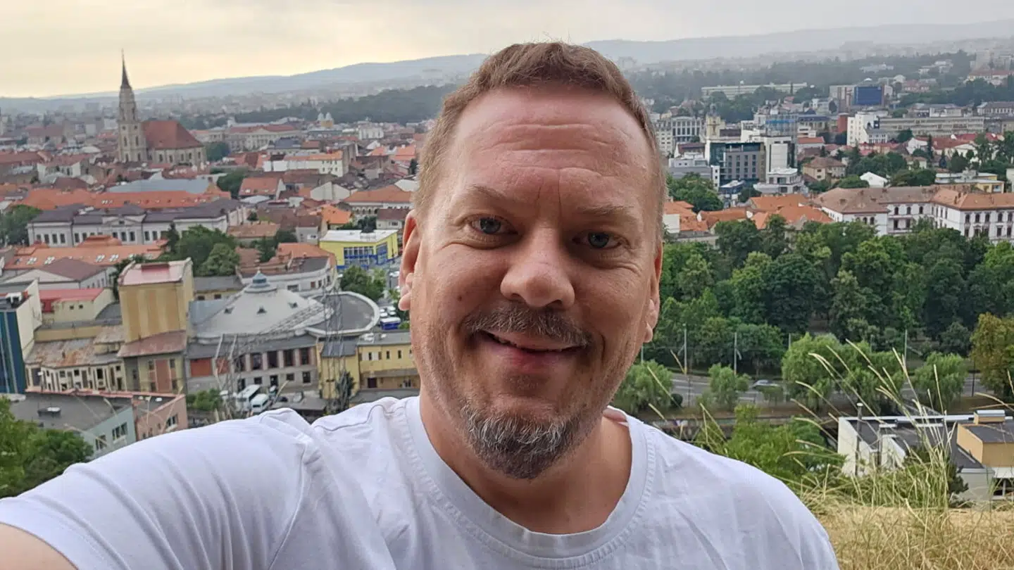 Nicolai Jørgensen var på vej hjem fra ferie i Rumænien.