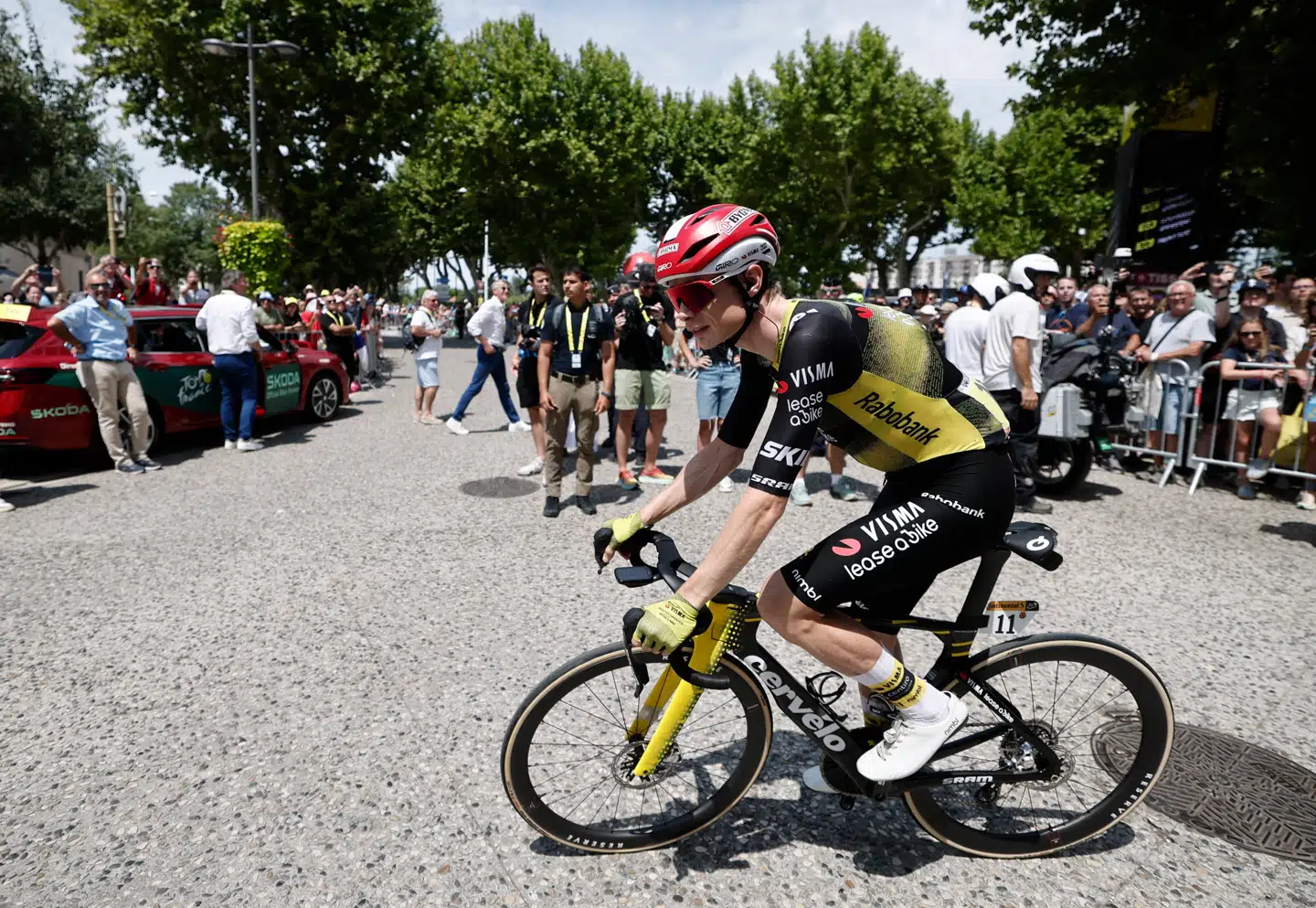 Dagens etape er til den korte side og kan blive en af den slags, hvor potentielle udbrydere holder sig helt i skindet.