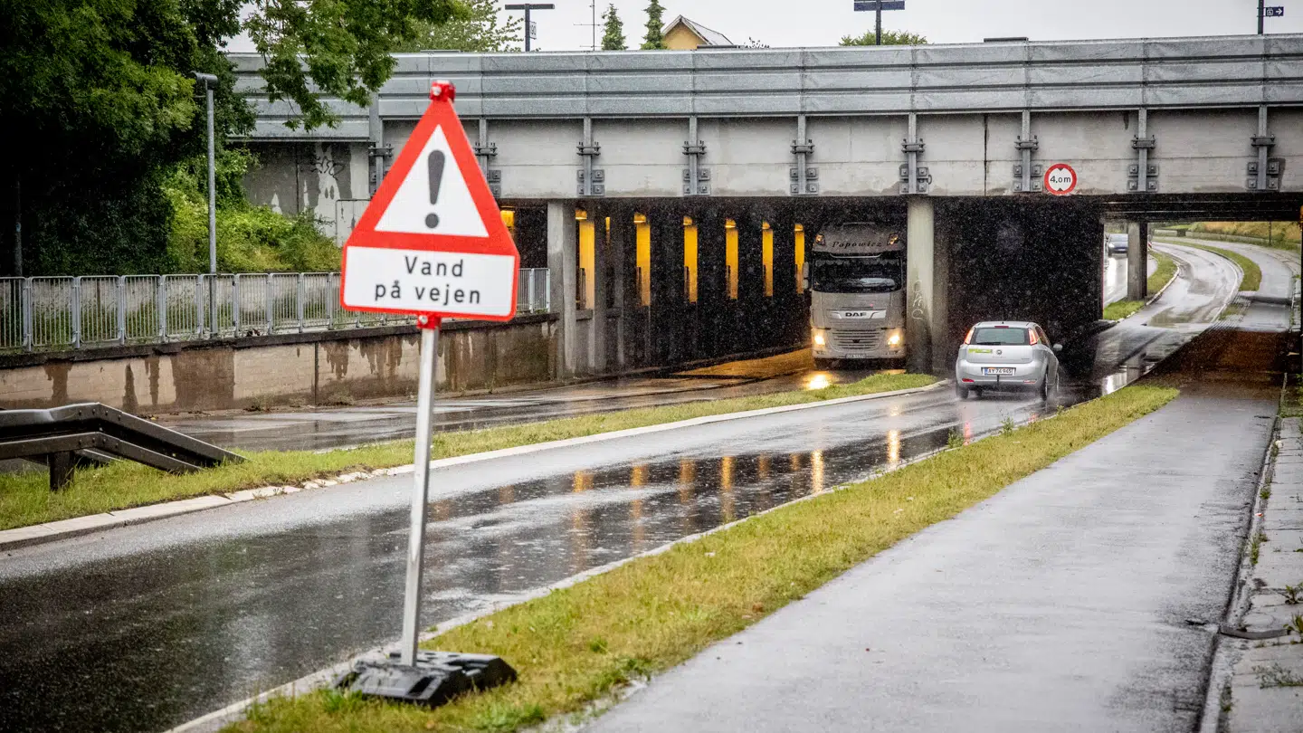 I Østjylland blev vejret aldrig så voldsomt, som DMI´s prognose havde vist.