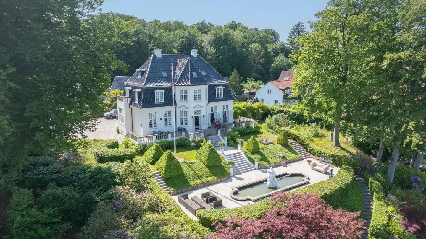 Villaen blev opført i 1918