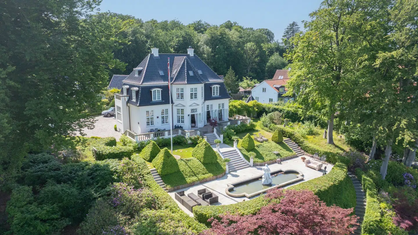 Villaen blev opført i 1918