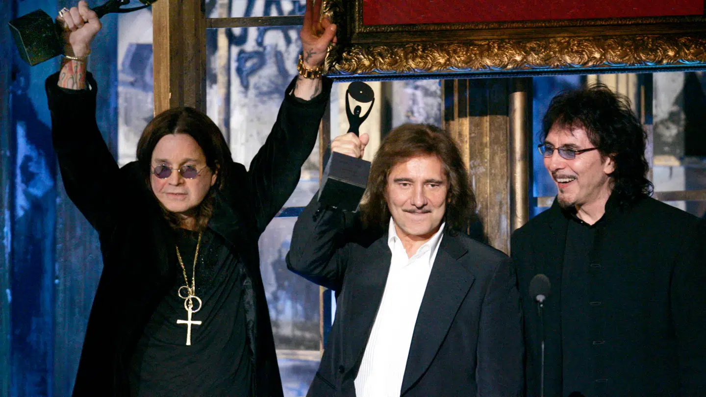 Sammen med Geezer Butler og Tony Iommi og Bill Ward udgjorde Ozzy Osbourne bandet Black Sabbath. På billedet optræder Geezer Butler og Tony Iommi.