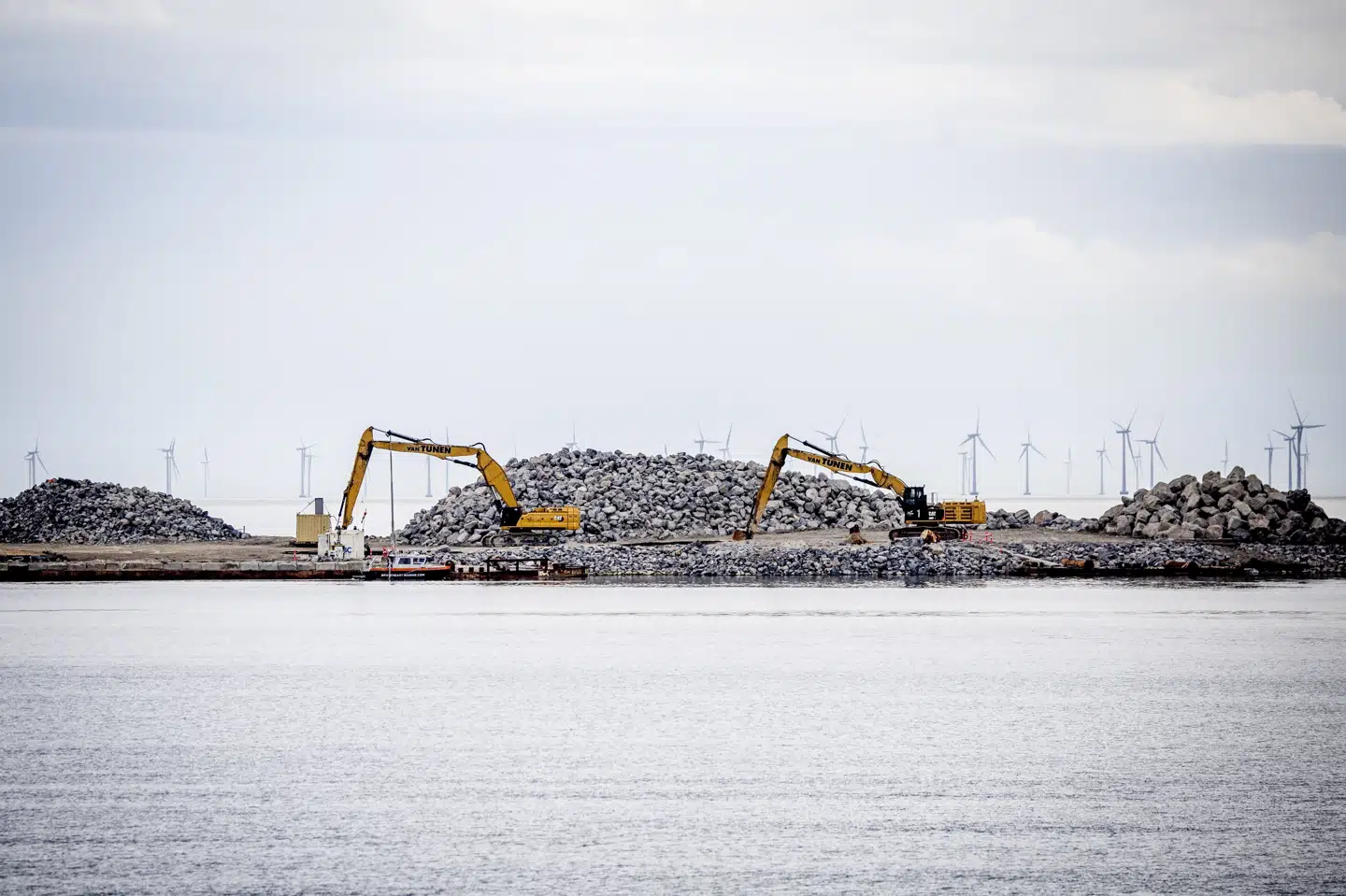 Femern-forbindelsen skal efter planen være klar i 2029, men jernbanedelen ser ud til at blive forsinket med flere år. (Arkivfoto).