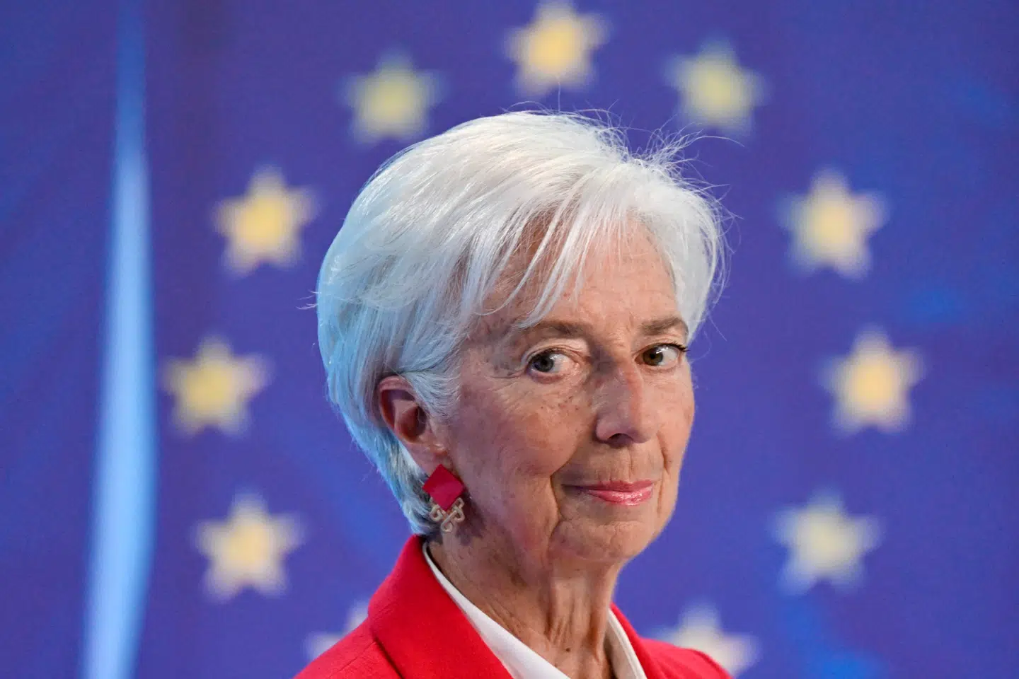 Her ses chefen for Den Europæiske Centralbank, Christine Lagarde
