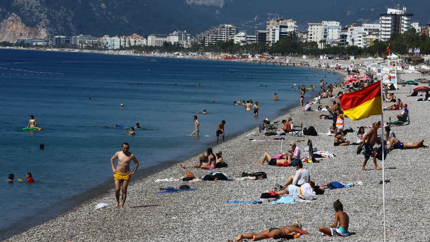 Det kan blive varmt i Antalya de kommende dage.