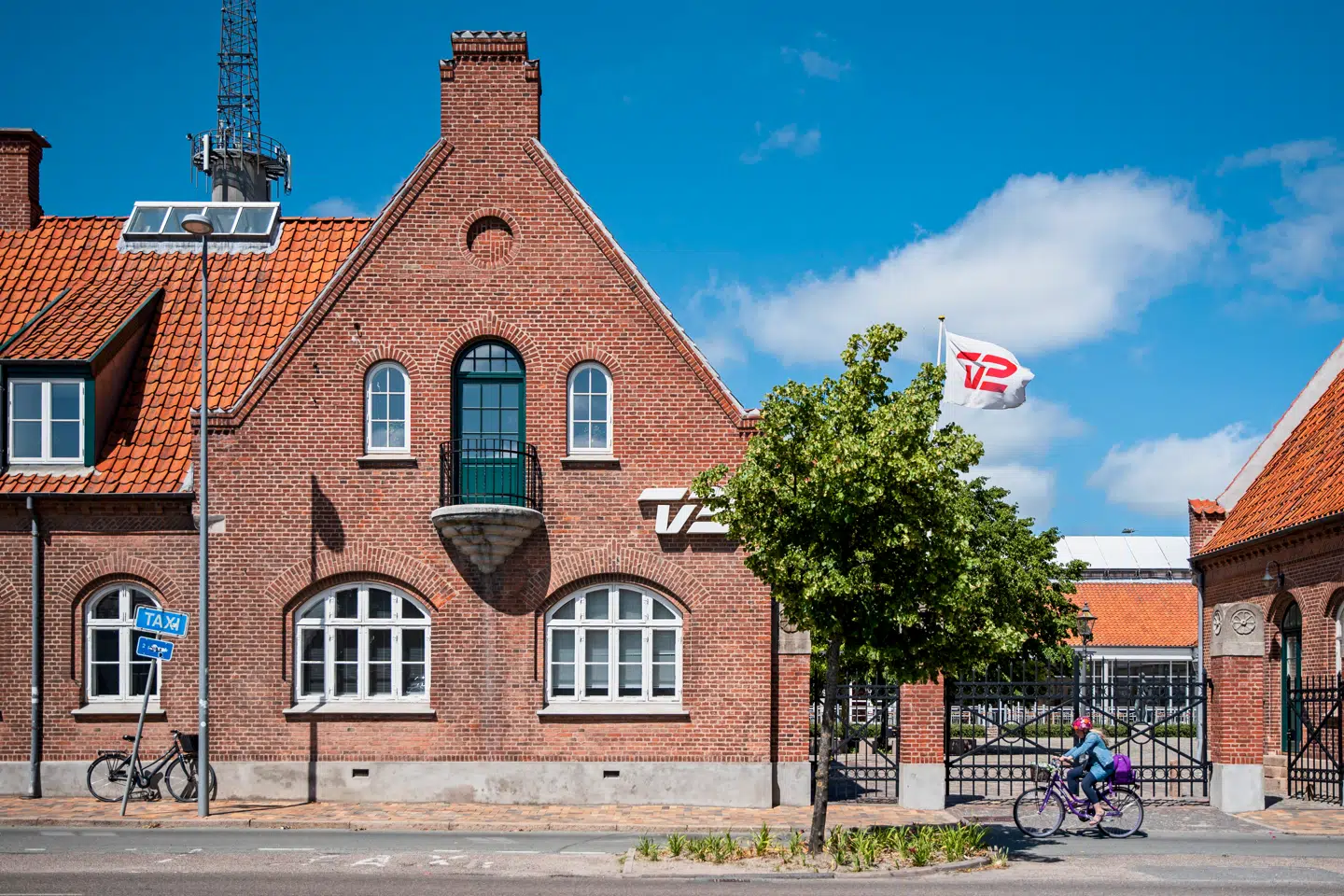 Arkivfoto. TV2s hovedkvarter i Odense.