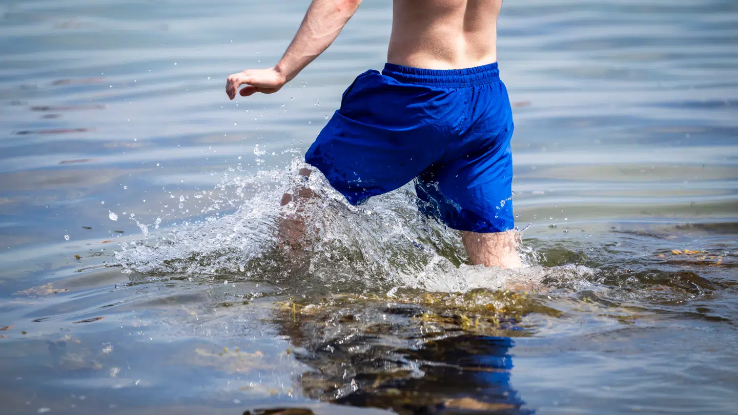 Kommunen fraråder nu badning.