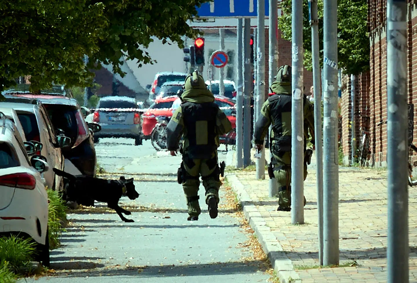 I truslen lød det, at bomben skulle gå af ved middagstid.