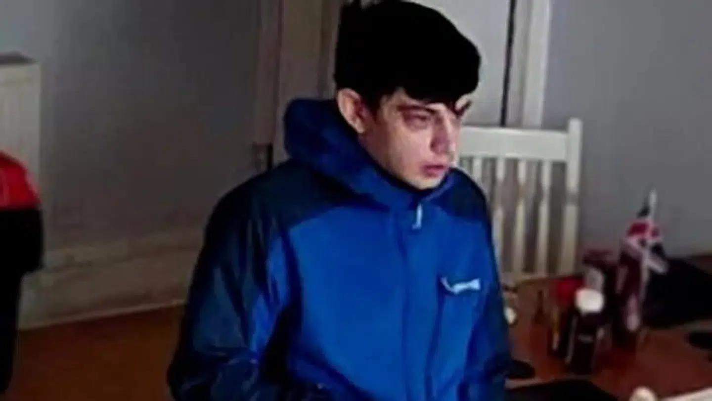 Briten var iført et træningssæt, sidste gang han blev set.