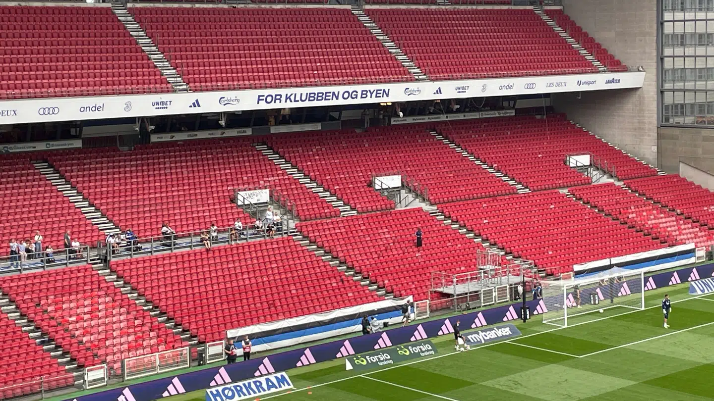 Sektion 12 var lukket ned til lørdagens kamp.