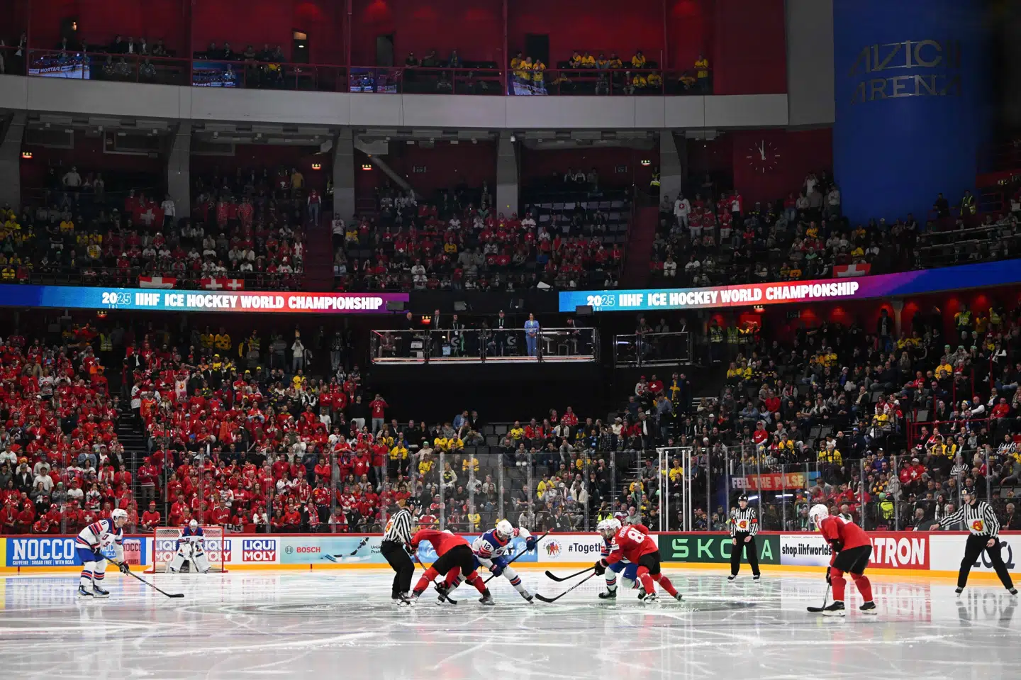 Albert Ankerstjerne var linjedommer i VM-finalen mellem Schweiz og USA tidligere i år. (Arkivfoto).