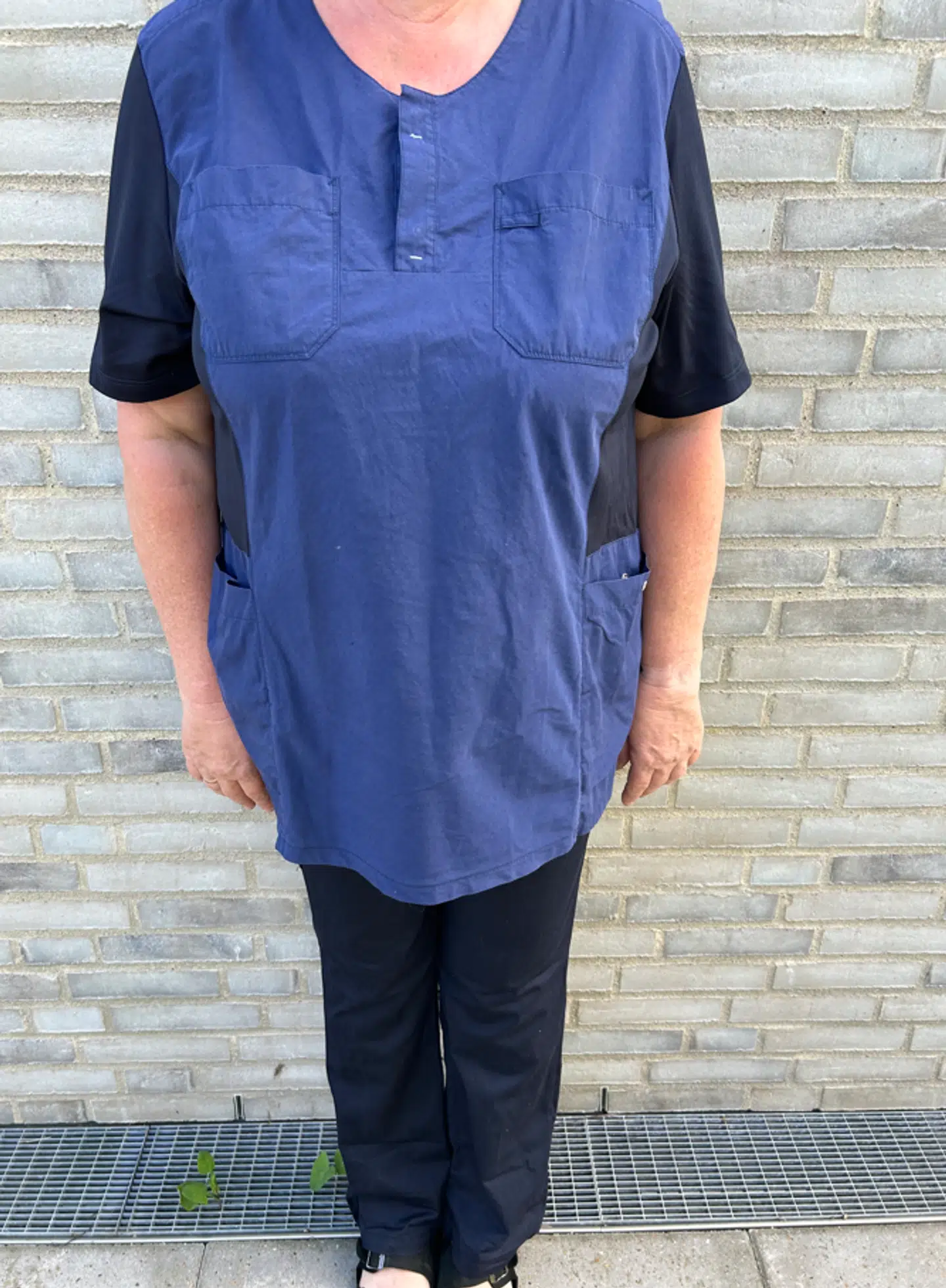 Her ses Rita Solveig Larsen i uniformen.