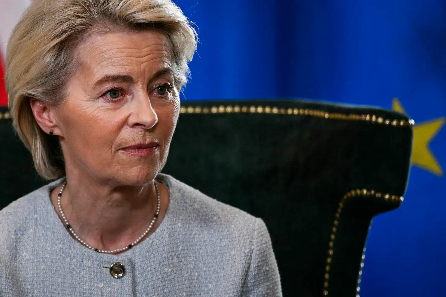 Europa-Kommissionens formand, Ursula von der Leyen, havde et bemærkelsesværdigt ordvalg, da hun kommenterede handelsaftalen med USA søndag aften.