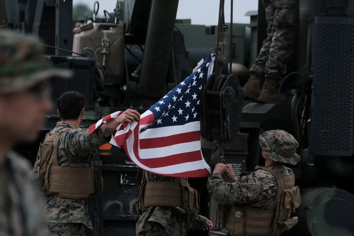 Billeder fra en stor NATO-øvelse i Letland, hvor amerikanske tropper deltog.