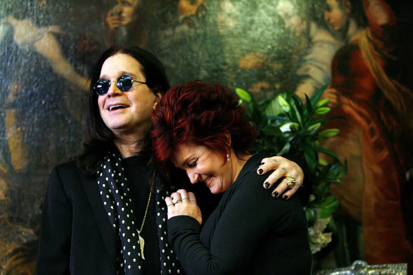 Ozzy Osbourne efterlader sig konen Sharon Osbourne og deres fem børn.