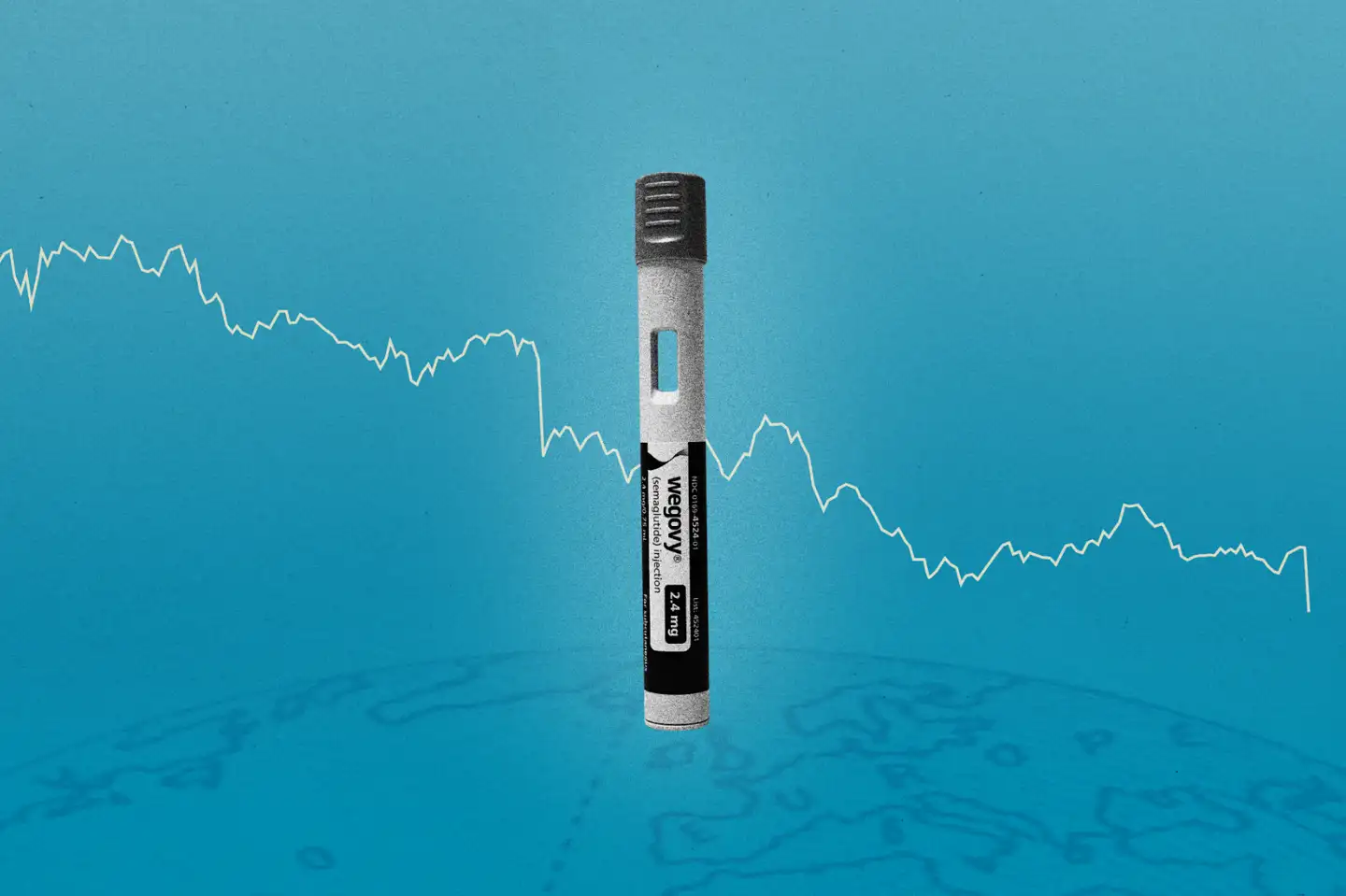 Novo Nordisk-aktien er i frit fald efter nedjusteringer.