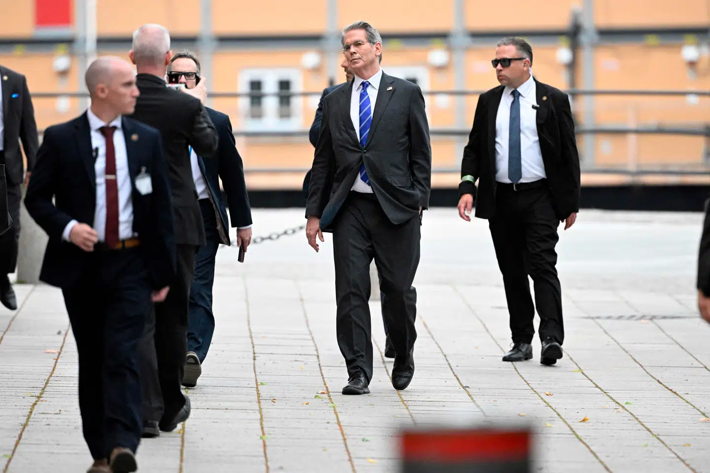 I denne uge er USAs finansminister, Scott Bessent, igen tilbage i Sverige.