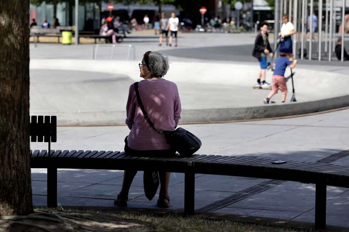 Ældre tager også nye sprogvaner til sig. Det sker blot en smule langsommere end hos de unge. Foto: Finn Frandsen, Scanpix