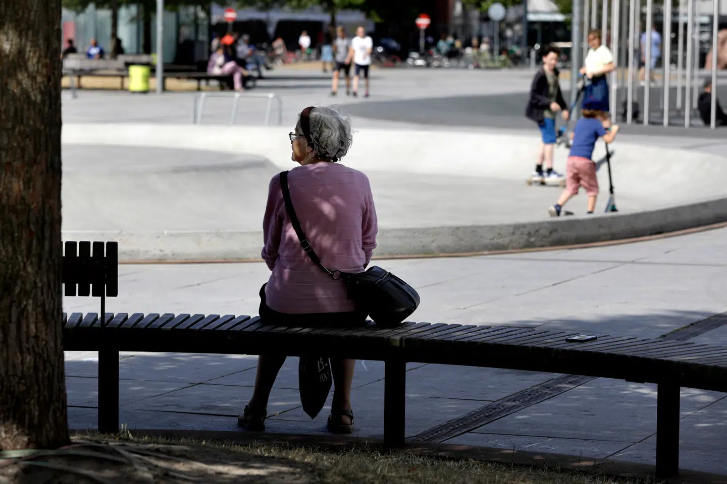 Ældre tager også nye sprogvaner til sig. Det sker blot en smule langsommere end hos de unge. Foto: Finn Frandsen, Scanpix