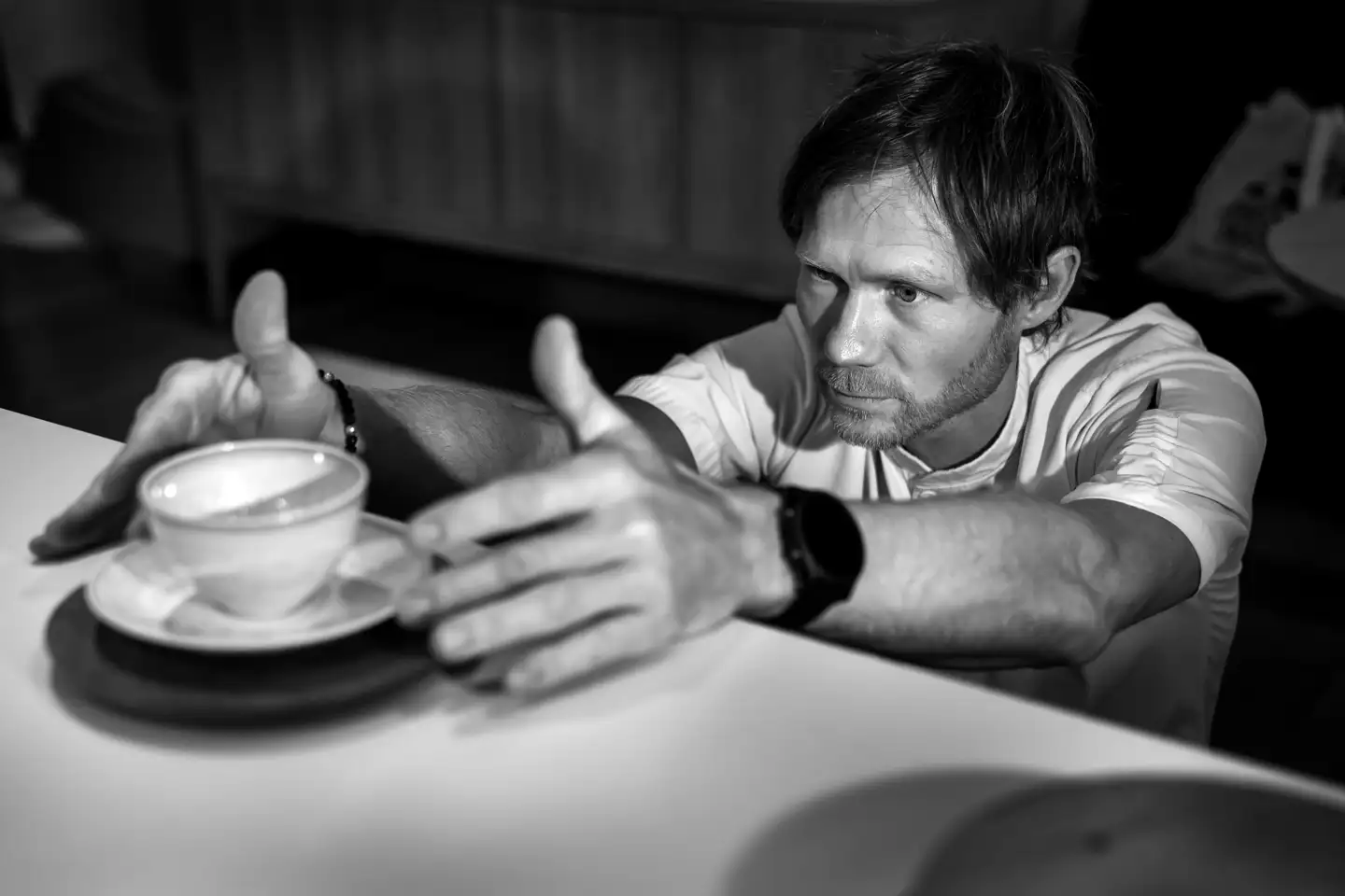 »Nogle af stjernekokkene, som Rasmus Kofoed (billedet, red.) fra Geranium, har ligefrem måtte gældsætte sig i tiden op til Bocuse d'Or-konkurrencen, fordi han ikke kunne arbejde samtidigt med de krævende forberedelser,« skriver Anne-Mette Foreman.