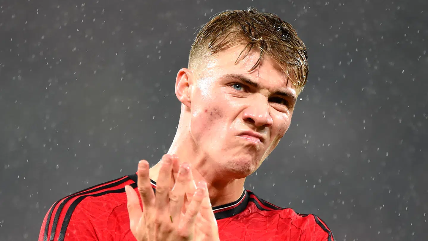 Rasmus Højlund har scoret 26 mål i 95 kampe for Manchester United.