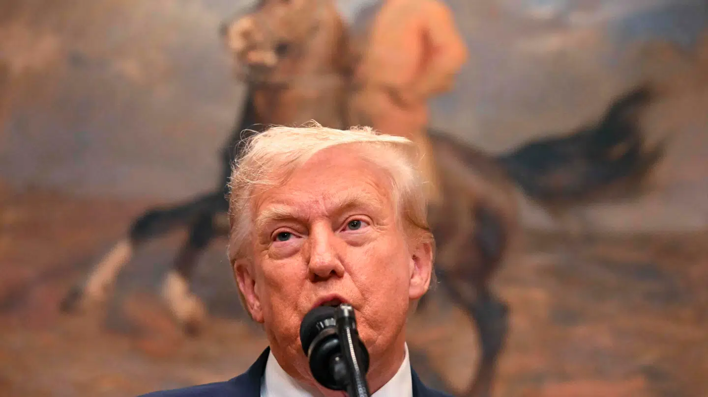 Den amerikanske præsident, Donald Trump, ses her i Det Hvide Hus den 30. juli.