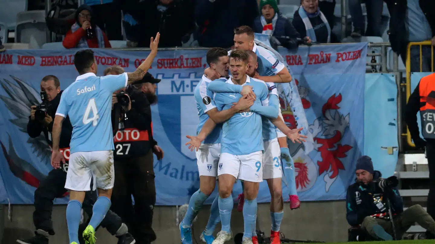 Markus Rosenberg scorede i 1-1-kampen i Malmø.