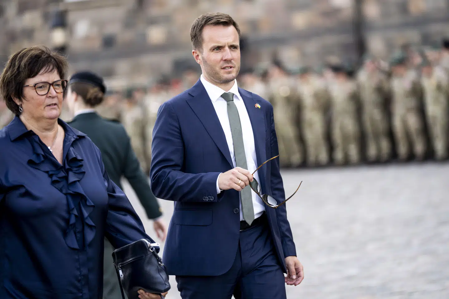 Socialdemokratiets forsvarsordfører, Simon Kollerup, mener, at staten skal tage imod tilbuddet fra finanssektoren "med åbne arme". (Arkivfoto).