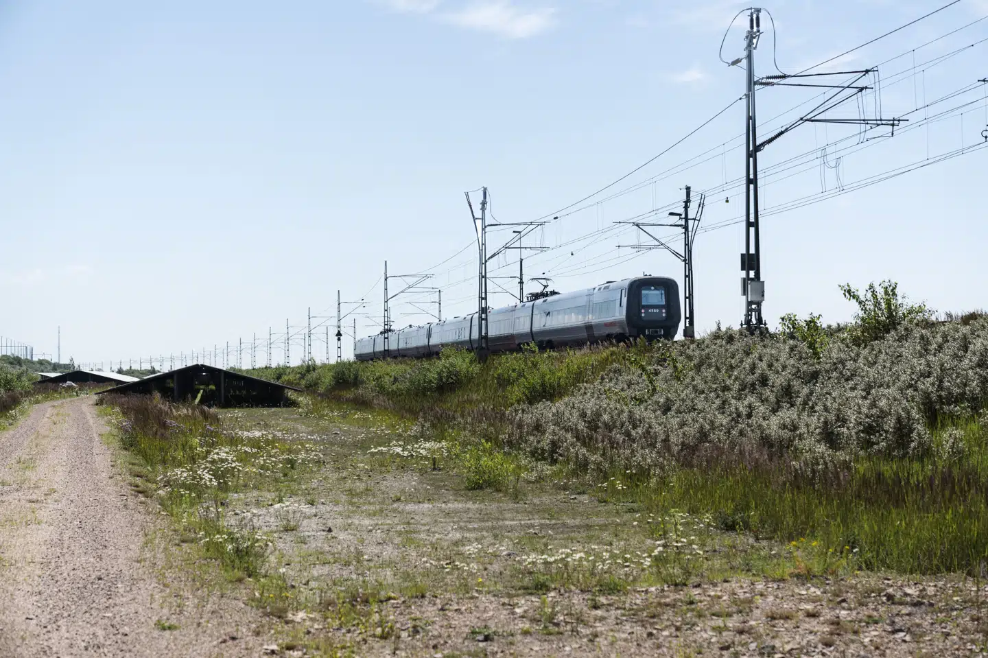 Dansk fodboldfans var mandag aften med toget på vej til Malmø, da svensk politi stoppede dem og sendte dem retur. (Arkivfoto).