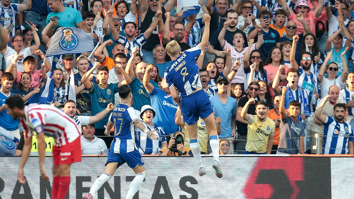 Victor Froholdt blev for nylig matchvinder mod Atlético Madrid.