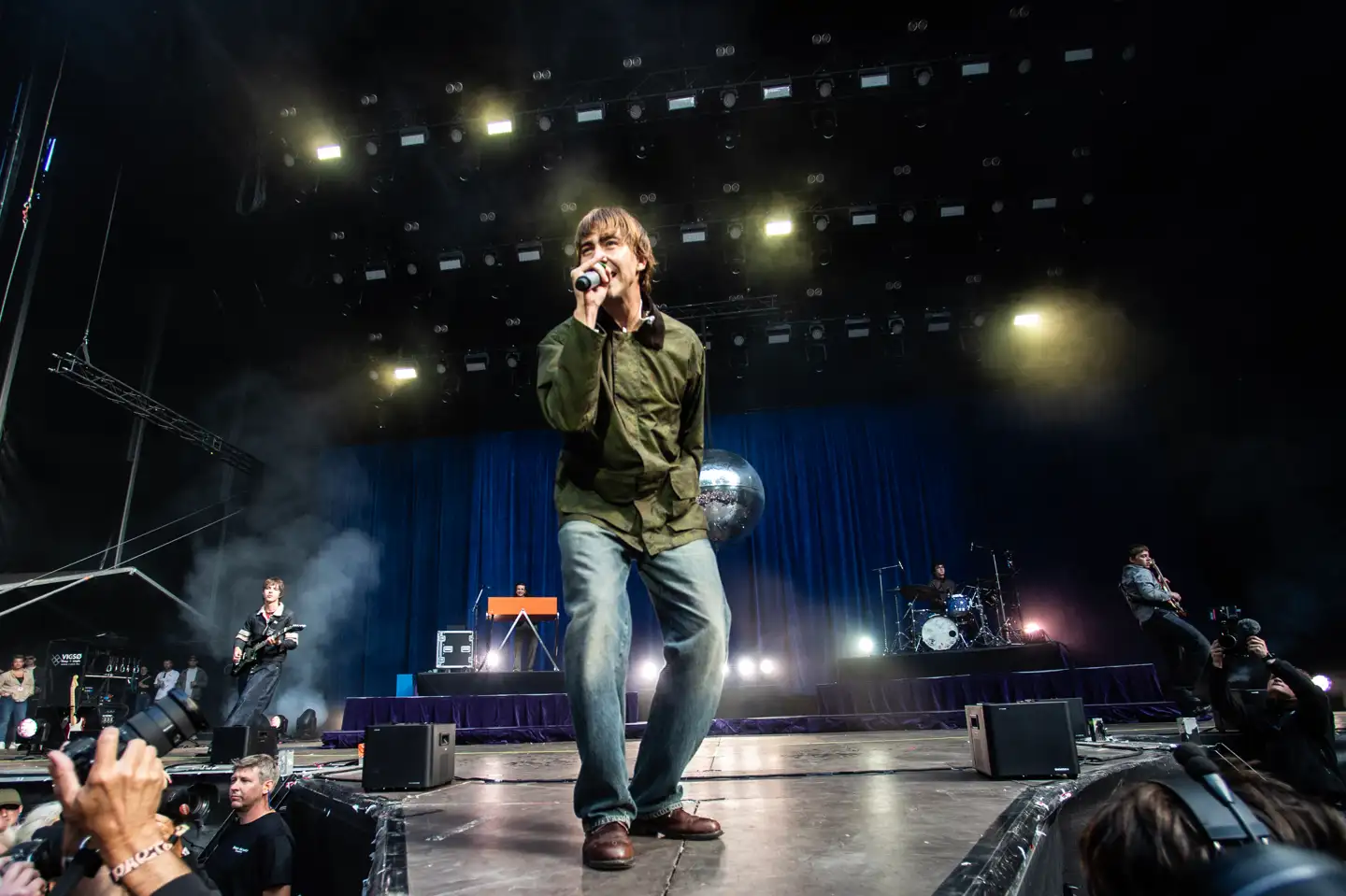 Rumle Kærså var i hopla, da Aphaca onsdag aften gav en drøm af en koncert på Smukfest.