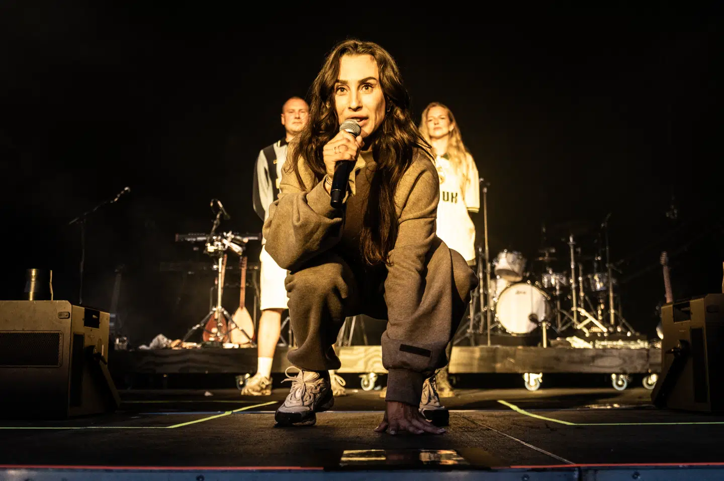 Medina annoncerede af en eller anden grund Tobias Rahims koncert på Bøgescenen på Smukfest, onsdag den 6. august 2025.