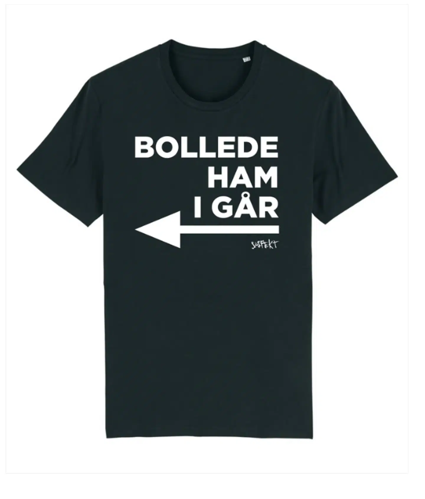 Det er denne Suspekt-trøje, prinsesse Isabella havde på under Suspekts koncert onsdag på Smukfest.