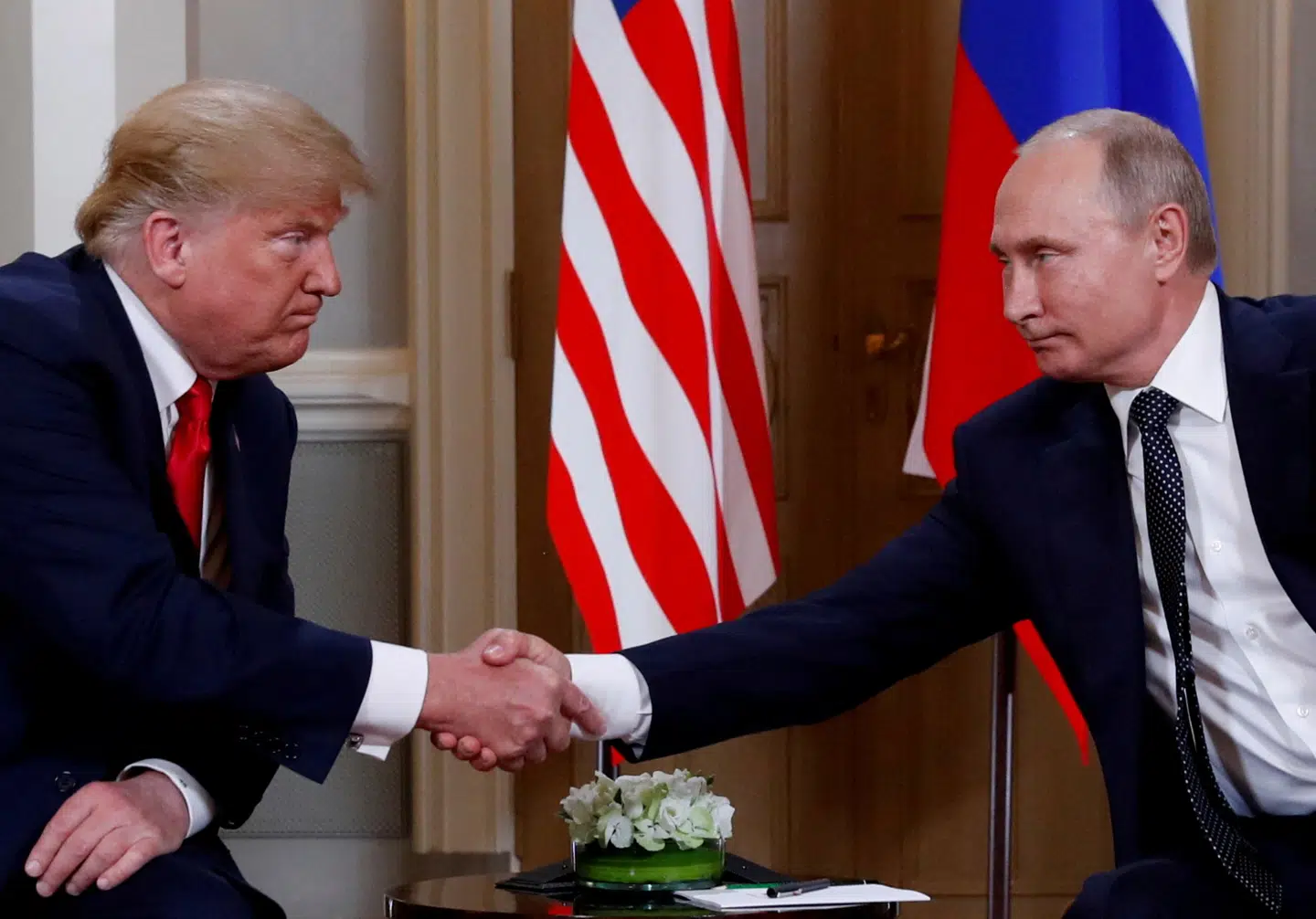 Vladimir Putin og Donald Trump mødtes i Helsinki i 2018.