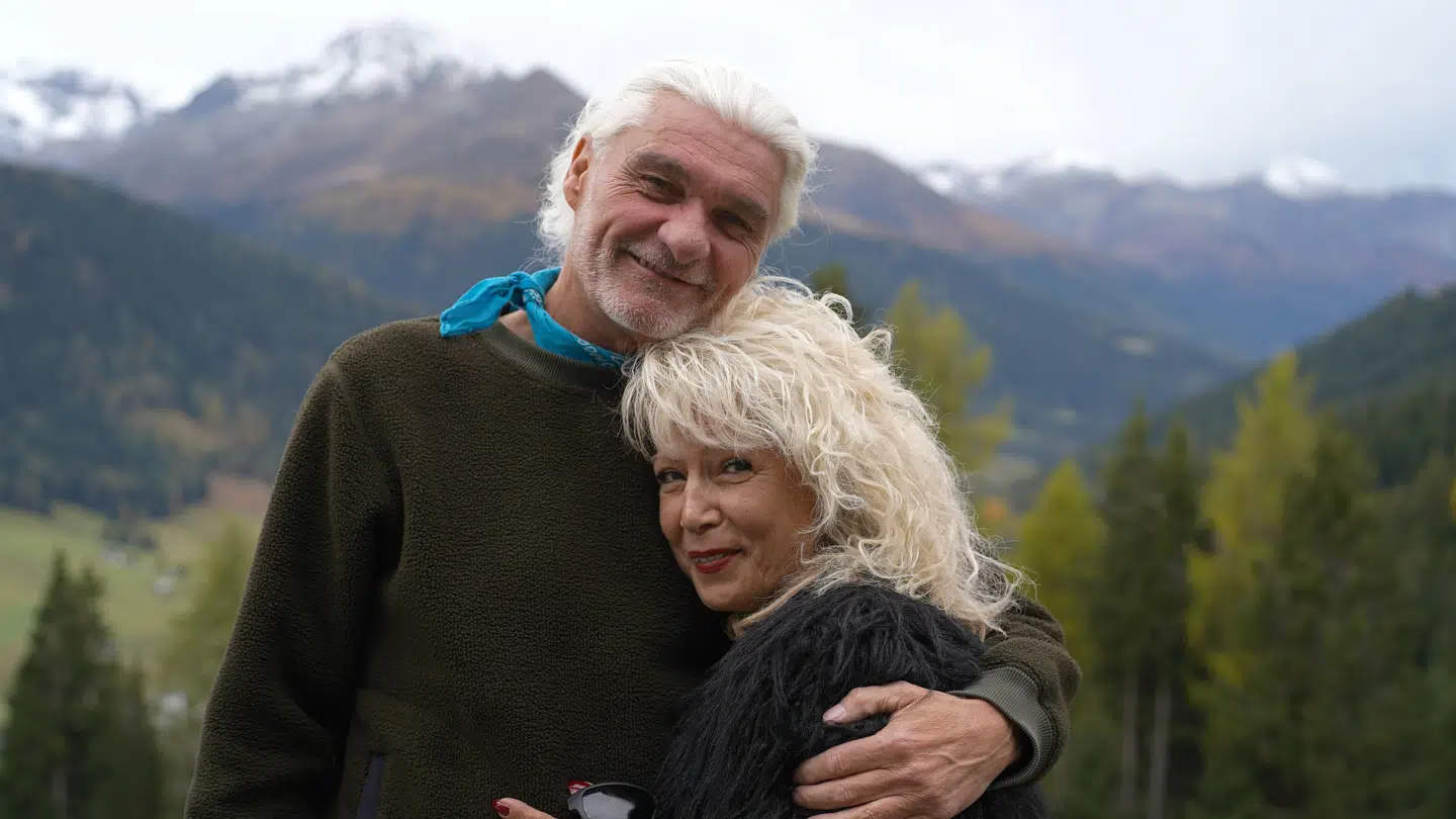 JR og Femia havde god kemi i programmet 'Hotel Romantik'.