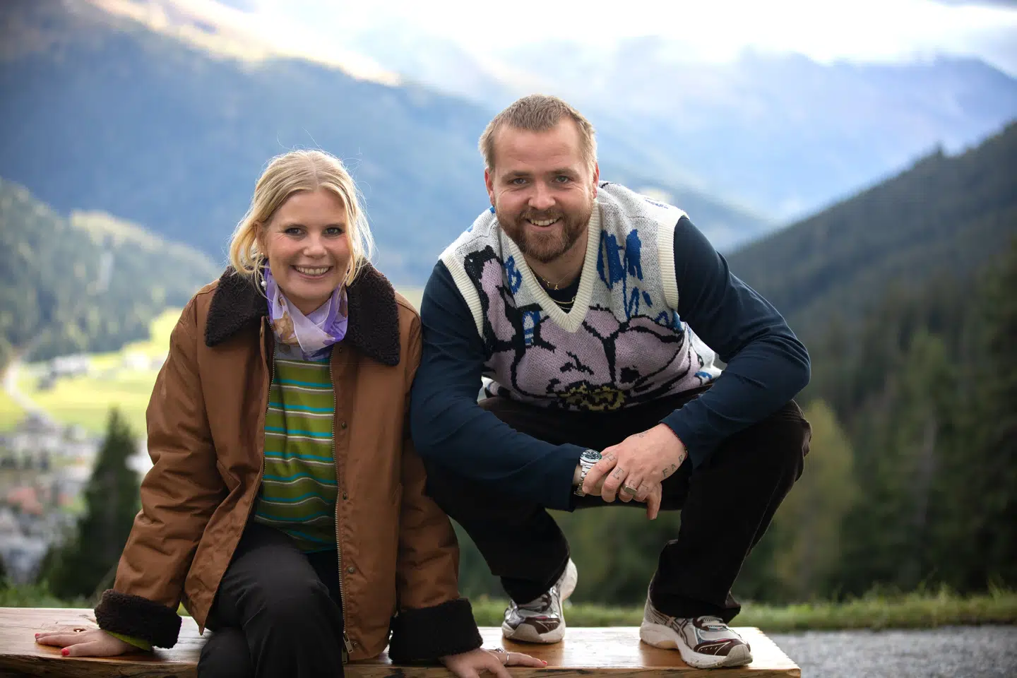 Parret Sofie Linde og Joakim Ingversen har været værter på første sæson af DR-programmet 'Hotel Romantik'.