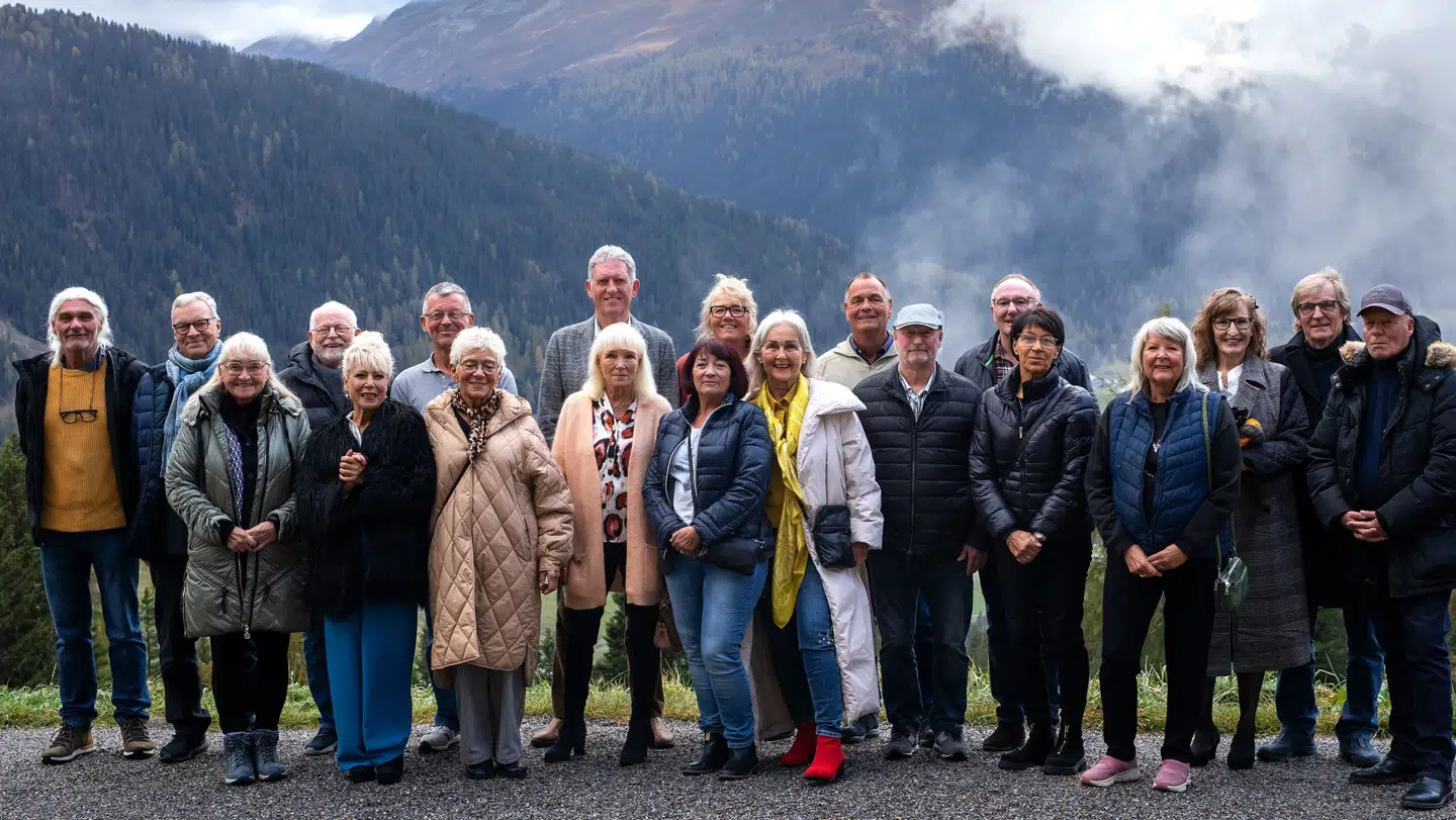 Alle deltagerne fra 'Hotel Romantik'.