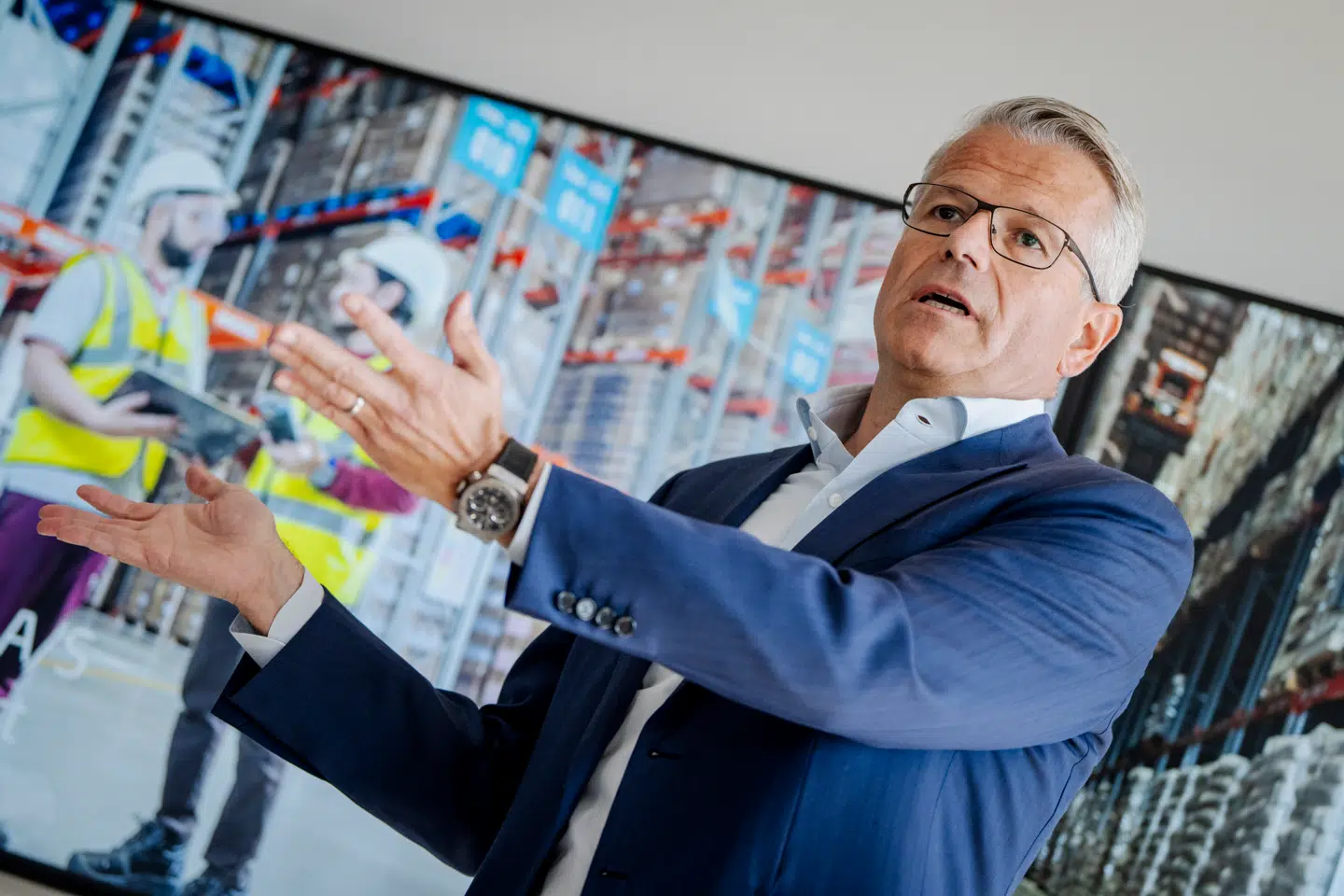 Vincent Clerc, topchef i Mærsk, kan se tilbage på seks besynderlige måneder med toldkrig.