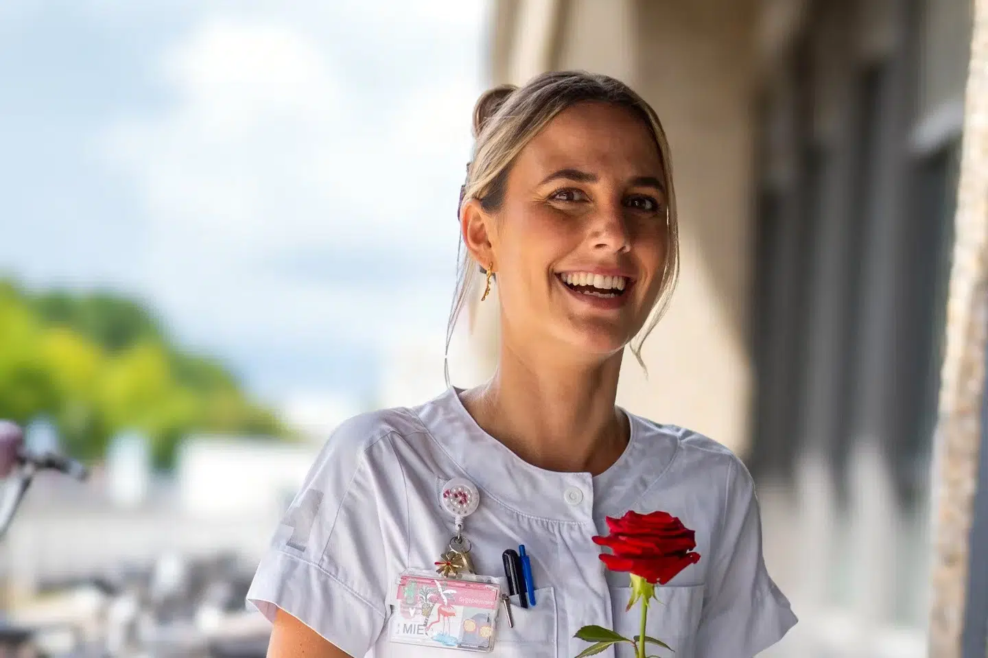 Den 29-årige sygeplejerske Mie Borup skal forsøge at finde kærligheden i TV 2-successen "Bachelorette". Hun drømmer om at finde sin bedste ven i en kærlighedsrelation. (PR-foto).