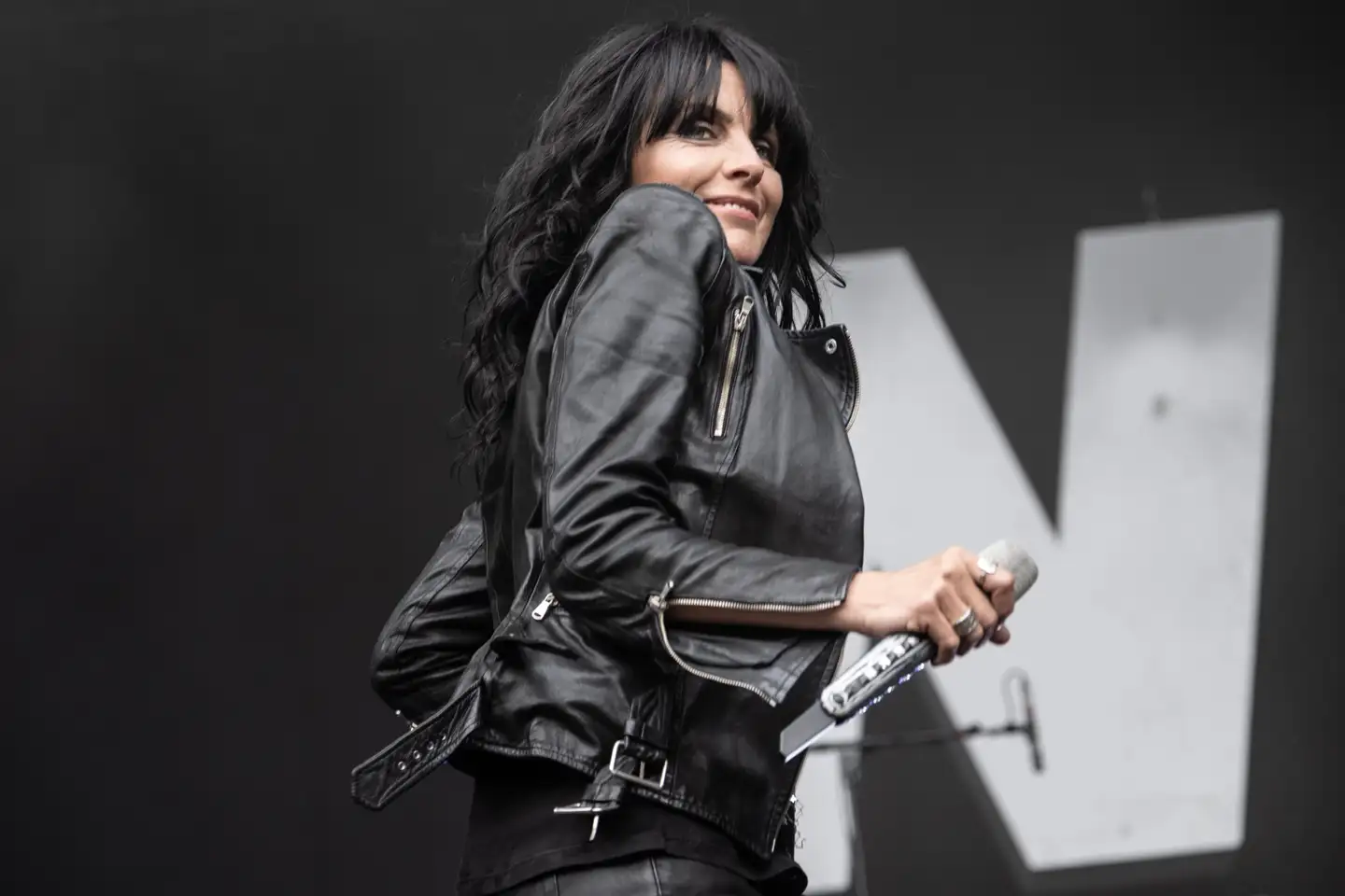 Spilleglæden var tydelig hos Nena på Smukfest.