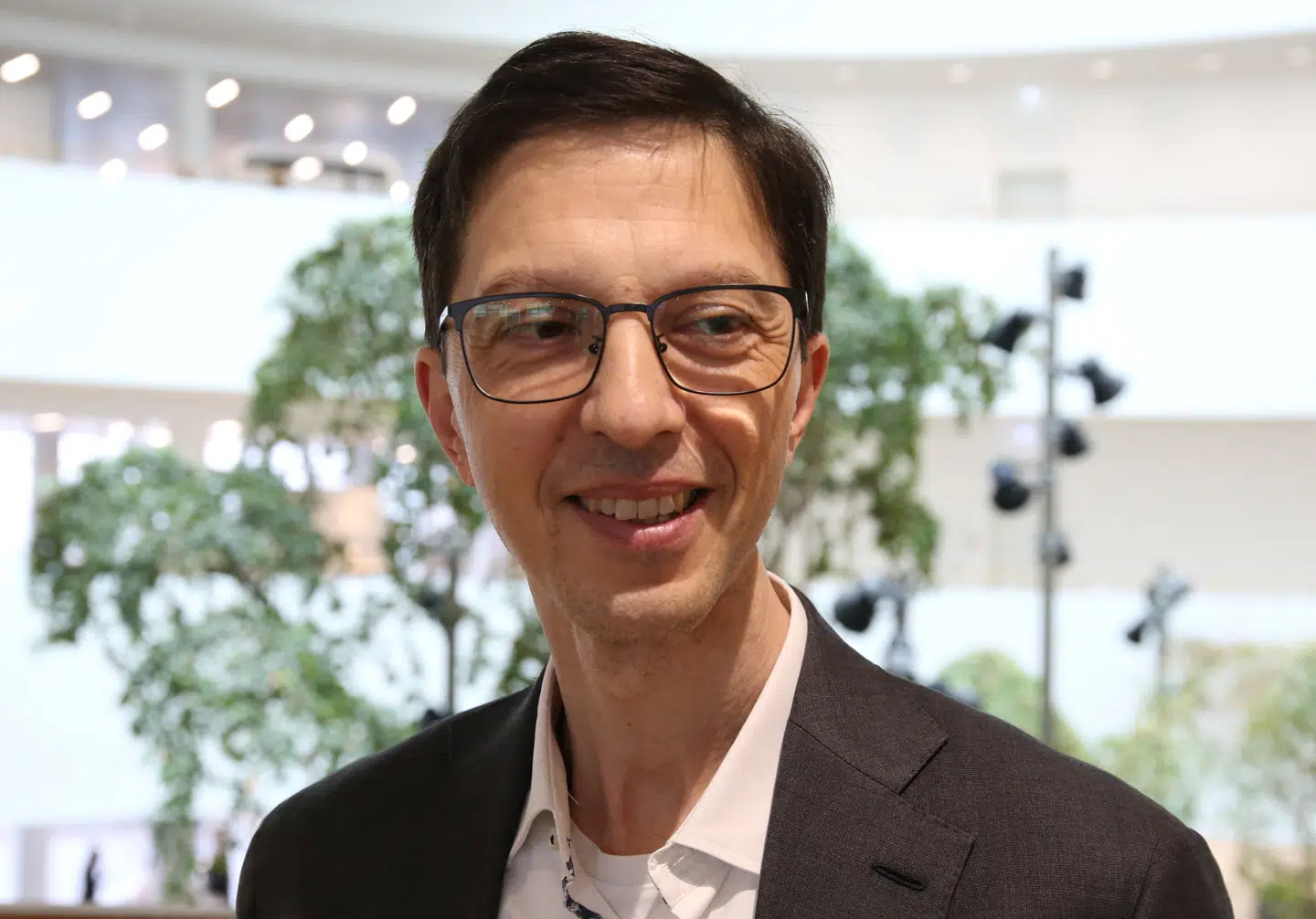 Her ses Novo Nordisks forskningsdirektør Martin Holst Lange