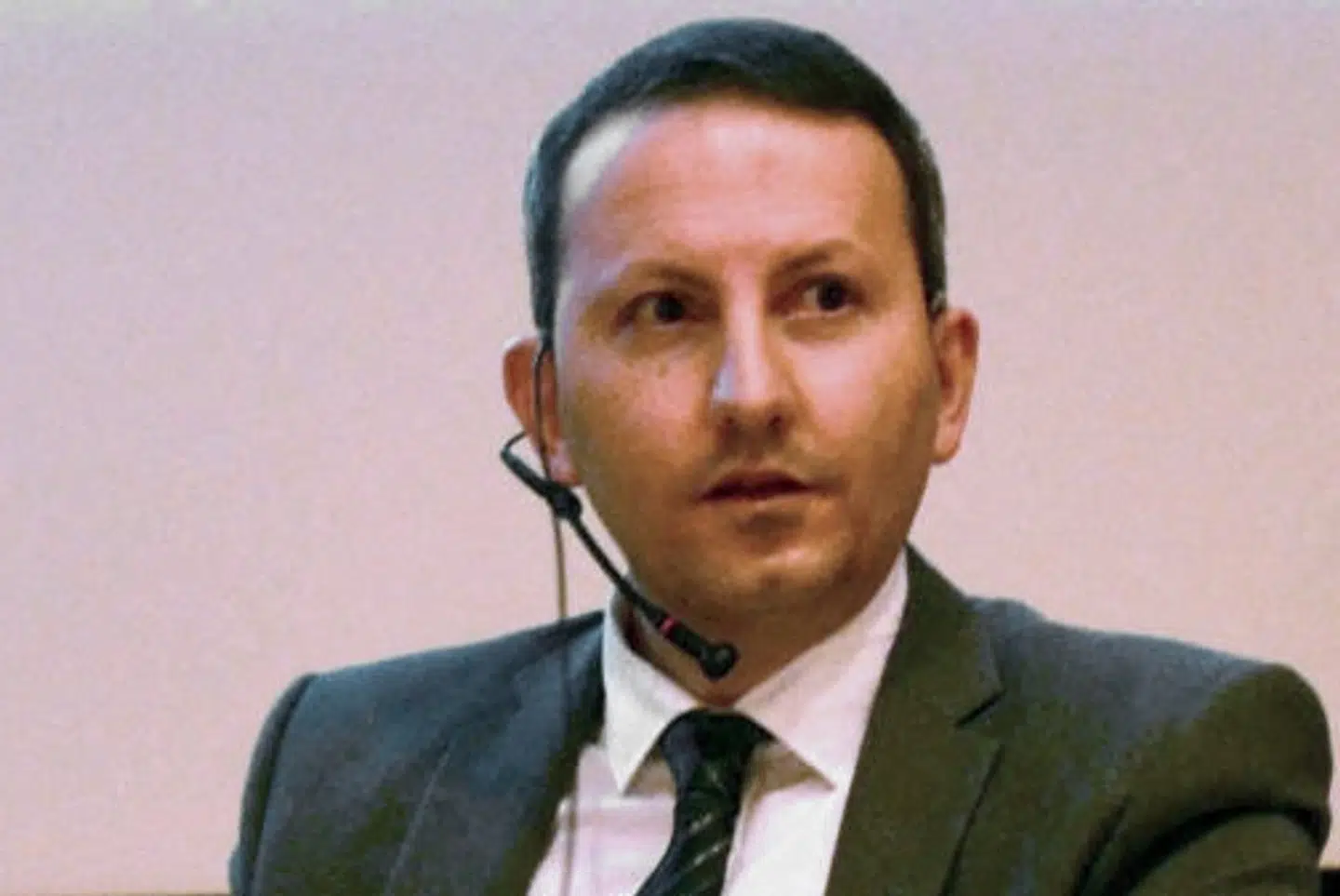 Menneskerettighedsorganisationen Amnesty International udsendte i 2022 dette billede af Ahmadreza Djalali. Fredag siger hans hustru, at han er forsvundet i Iran. (Arkivfoto).