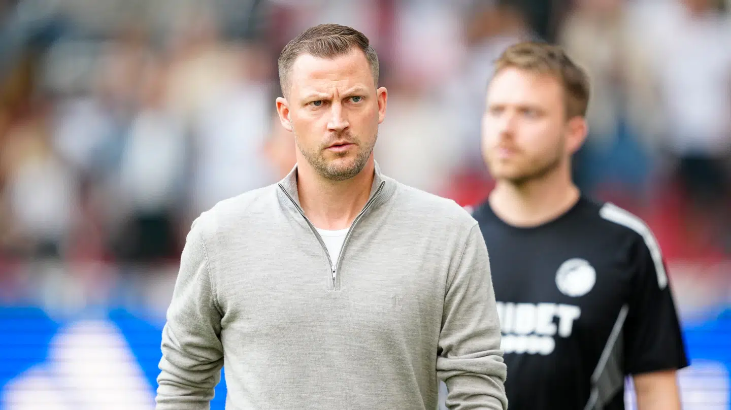 Der var grund til panderynker for Jacob Neestrup mod AGF.