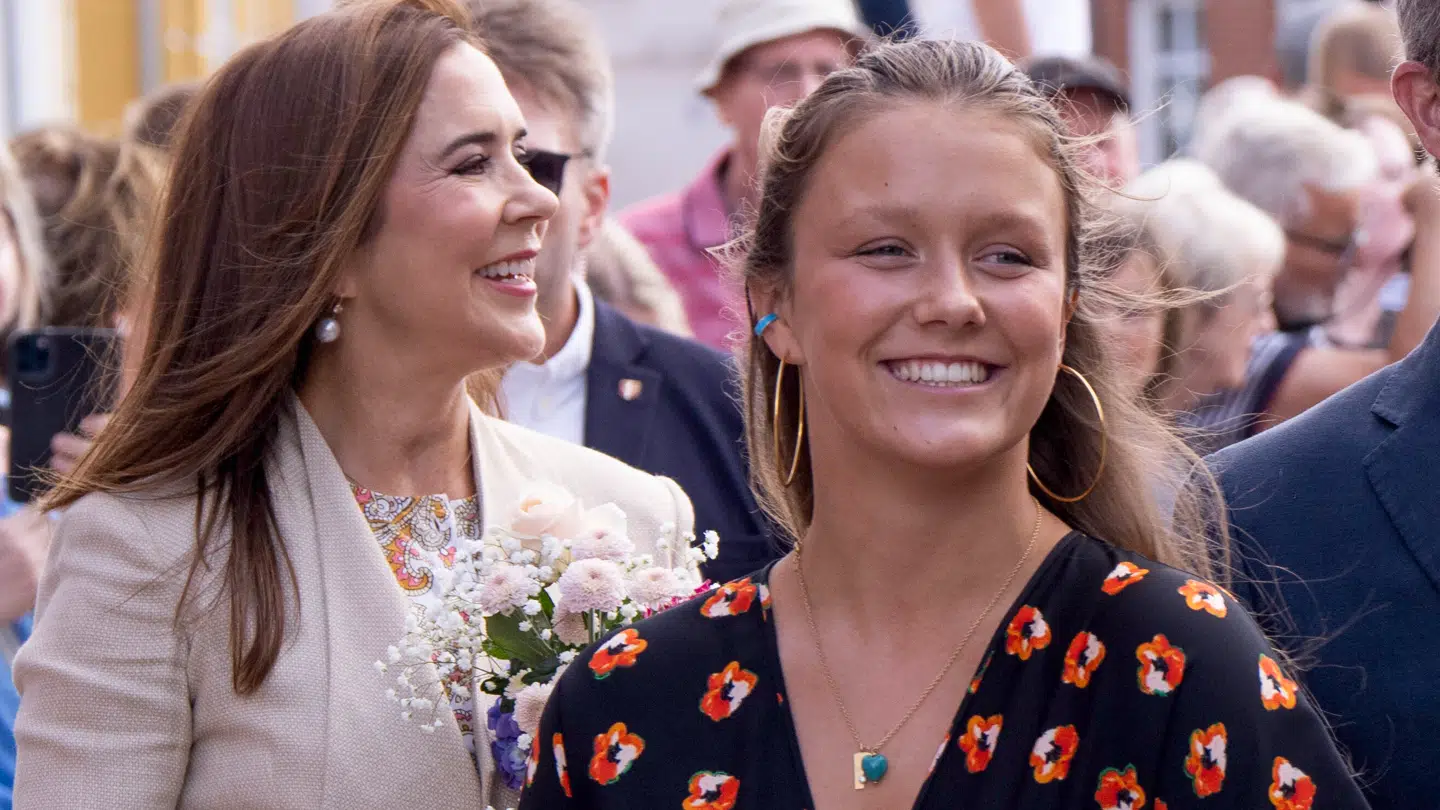 Inden Smukfest gik i gang var prinsesse Isabella blandt andet med sin familie i Gråsten.