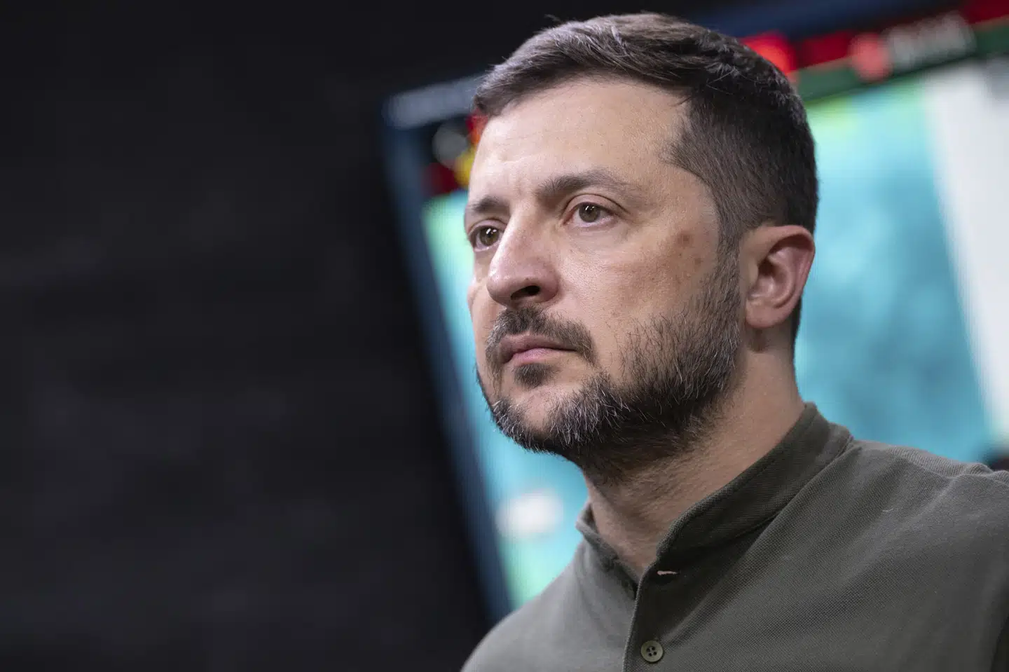 Det er muligt, at Ukraines præsident, Volodymyr Zelenskyj, vil deltage i et møde senere på ugen mellem USA og Rusland, har USA's Nato-ambassadør, Matthew Whitaker, sagt til CNN. (Arkivfoto).