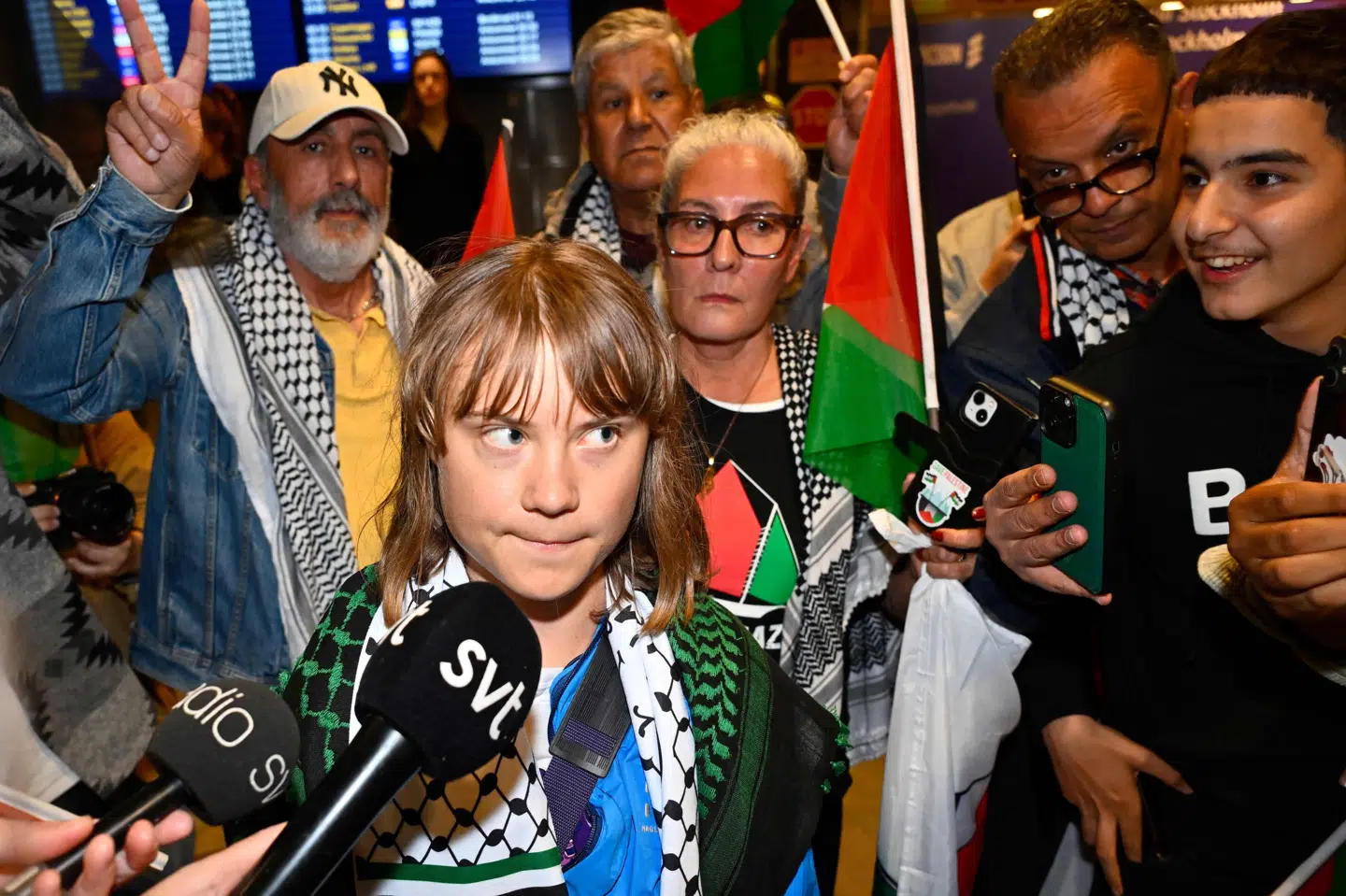 Den svenske aktivist Greta Thunberg blev i juni deporteret til Sverige efter at have forsøgt at sejle til Gaza med båd. (Arkivfoto).