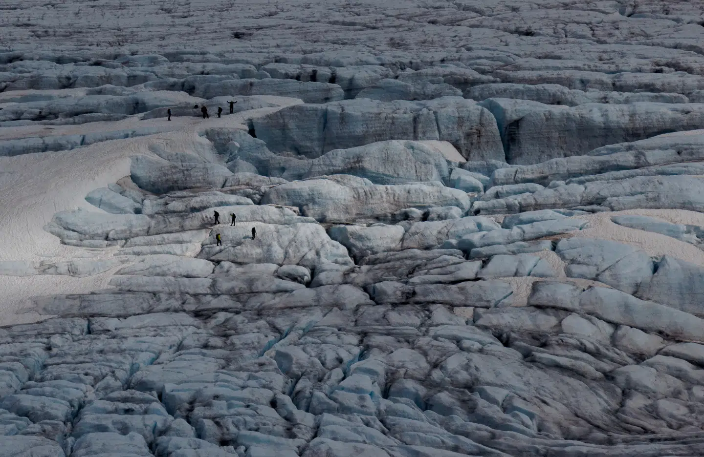 Bover-gletsjeren på billedet ligger i Jotunheimen, som er Norges største og mest populære nationalpark.