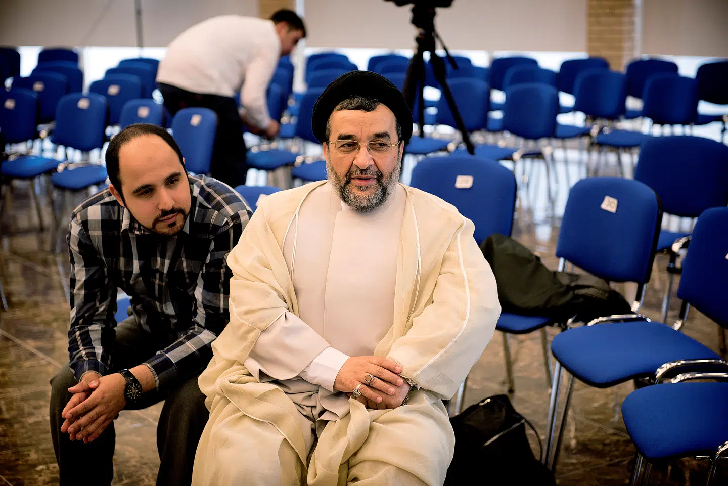 Flere politikere kræver, at Imam Ali Moskeen bliver lukket af myndighederne. På billedet ses moskeens formand og imam, Sayed Mohammed Mehdi Khademi, i 2015.